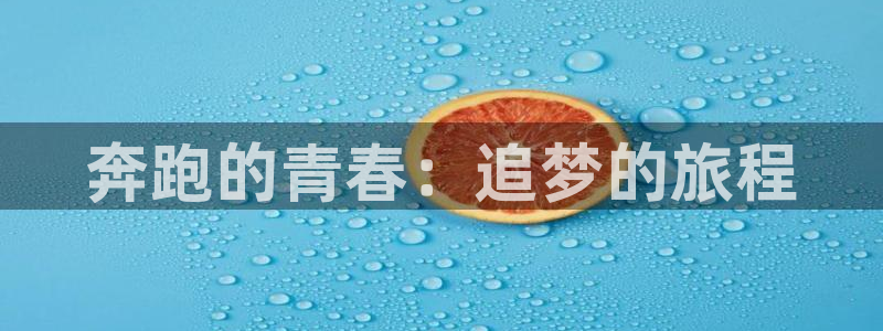 中欧体育网站：奔跑的青春：追梦的旅程