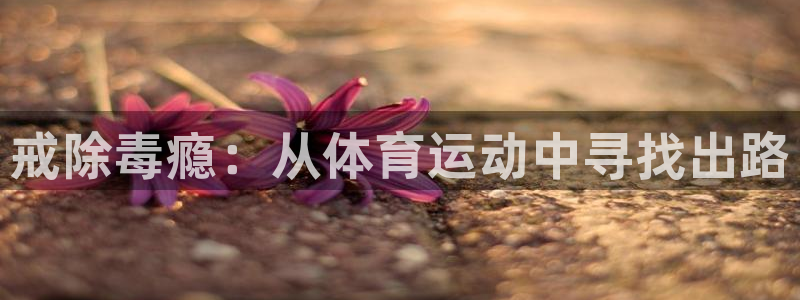 中欧体育网站：戒除毒瘾：从体育运动中寻找出路