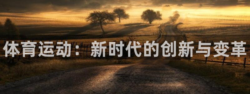 中欧体育最新地址：体育运动：新时代的创新与变革