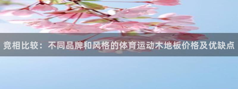 中欧体育官网入口：竞相比较：不同品牌和风格的体育运动木地板价格及优缺点
